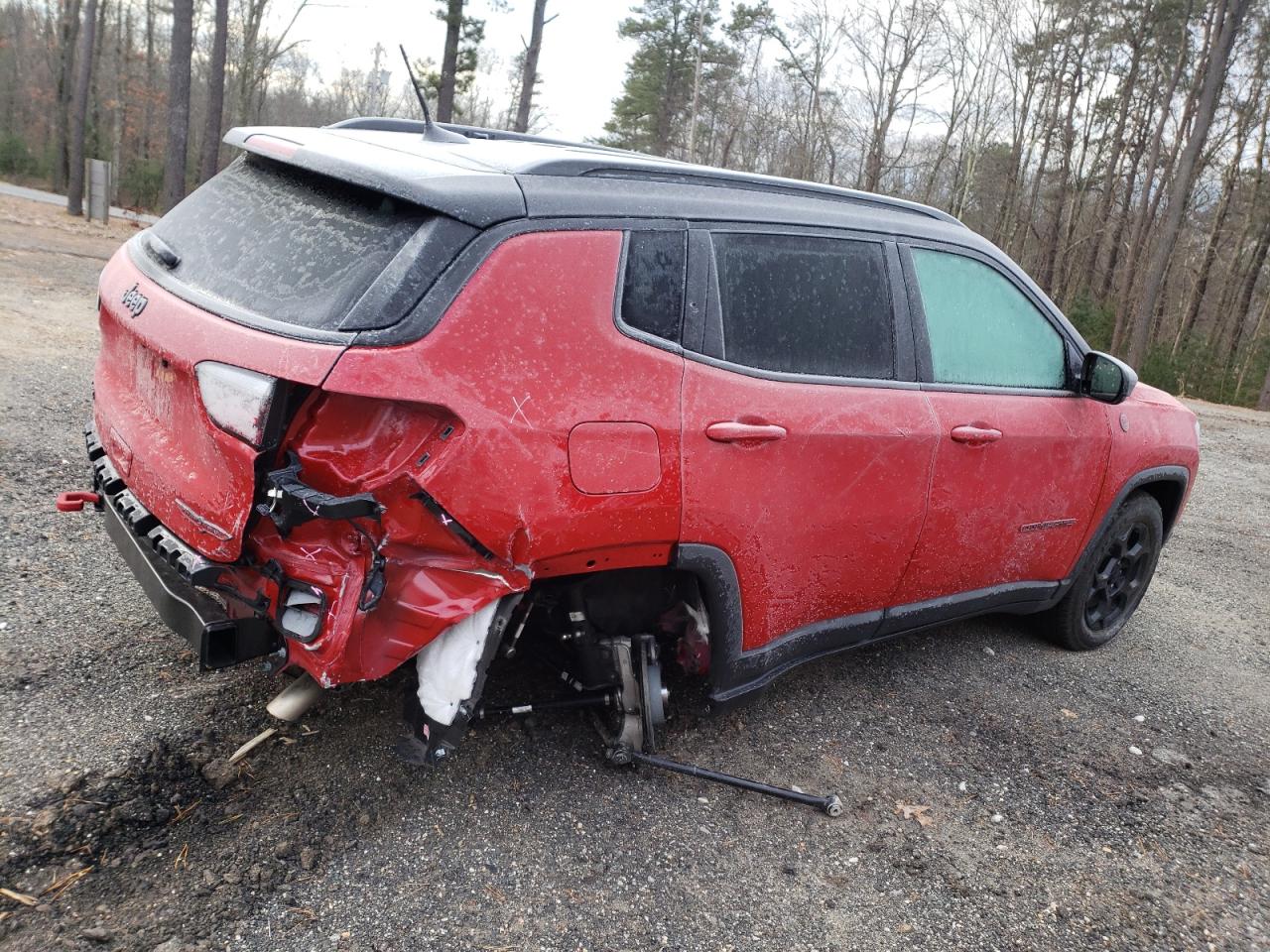 Image 3 of 2023 JEEP COMPASS TRAILHAWK 2023 with VIN 3C4NJDDN0PT566821