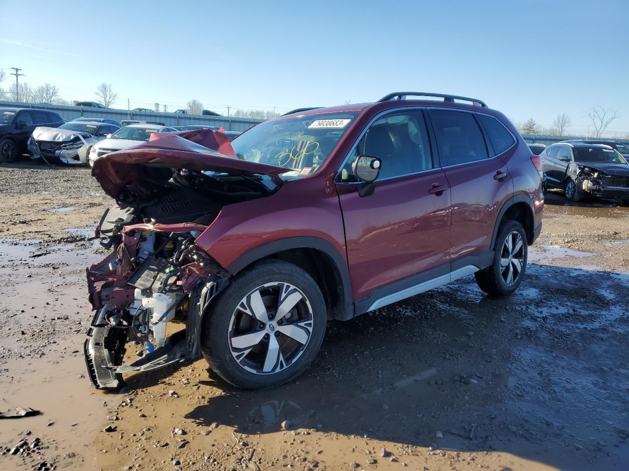 Image 1 of 2020 SUBARU FORESTER TOURING 2020 with VIN JF2SKAXC8LH428639
