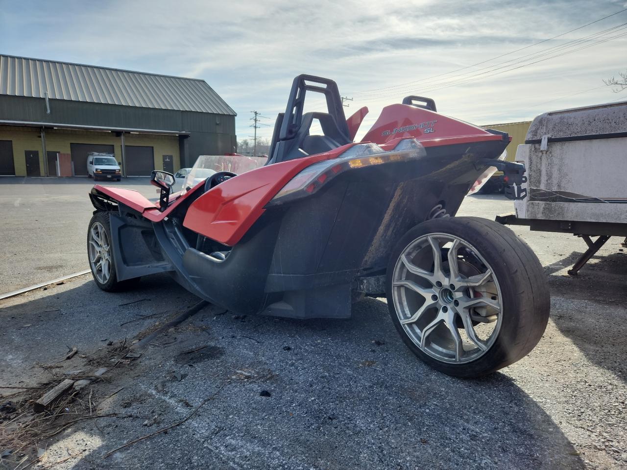 Изображение 3 2021 POLARIS SLINGSHOT SL 2021 с VIN 57XAAPHD3M8146649