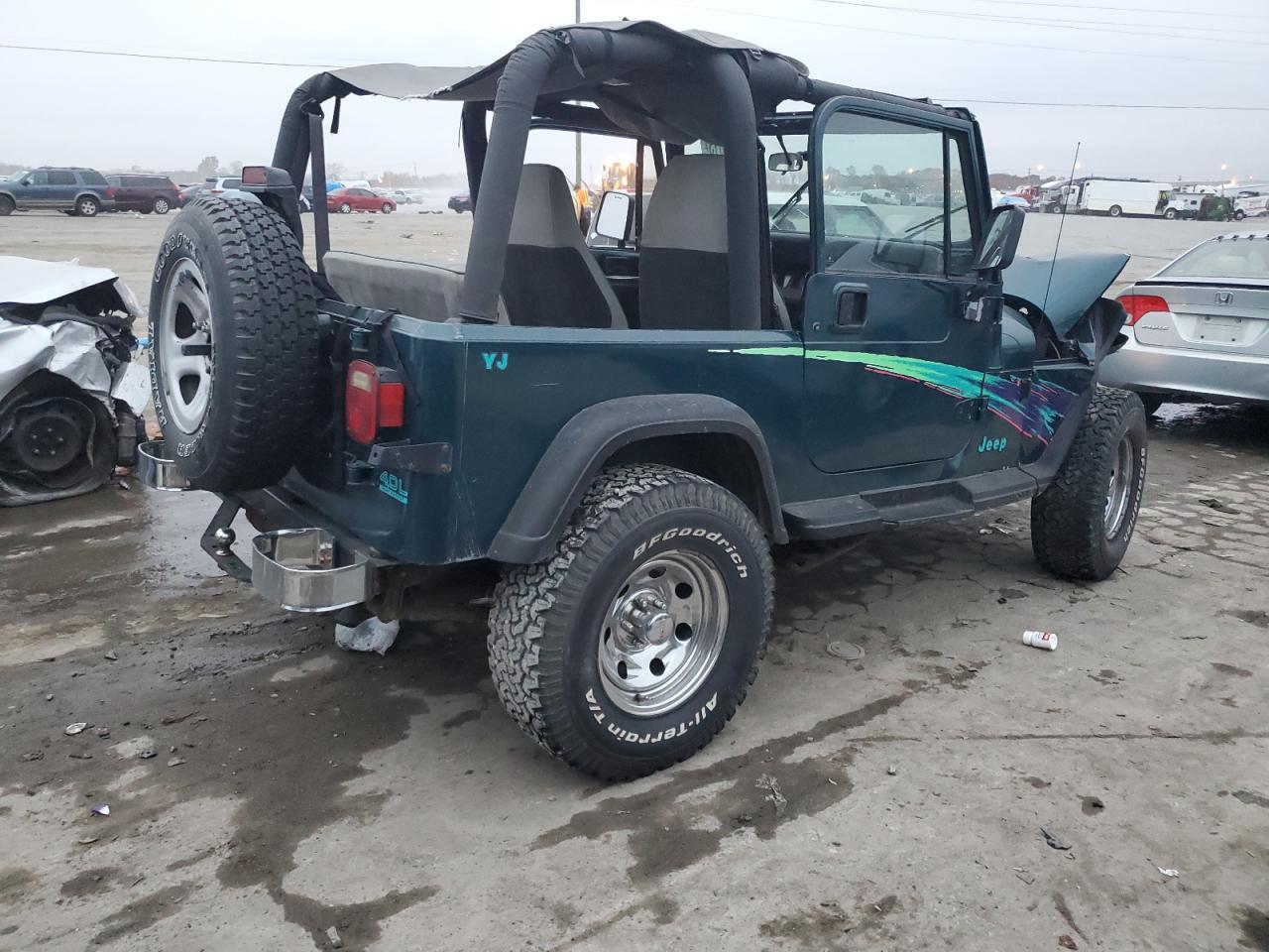 Image 3 of 1995 JEEP WRANGLER / YJ SE 1995 with VIN 1J4FY29S1SP266330
