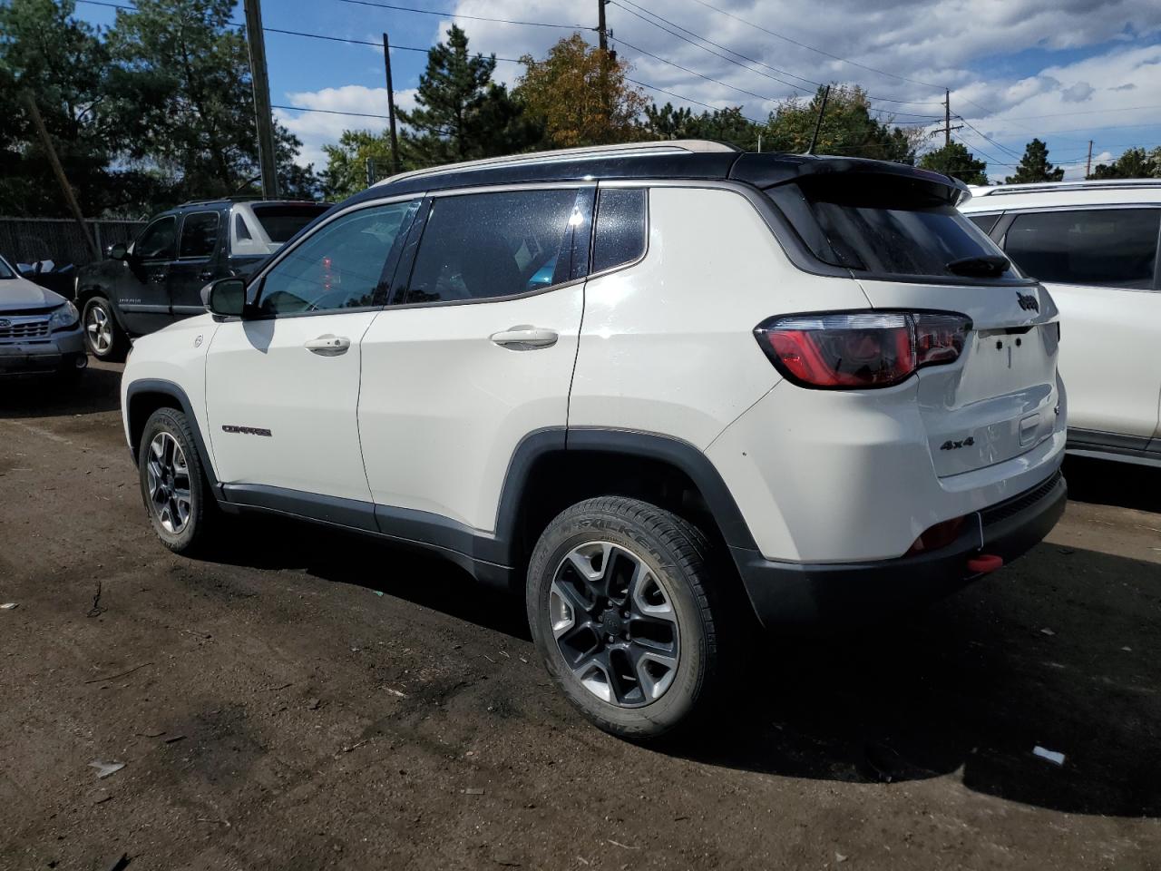 Image 2 of 2018 JEEP COMPASS TRAILHAWK 2018 with VIN 3C4NJDDB1JT328098