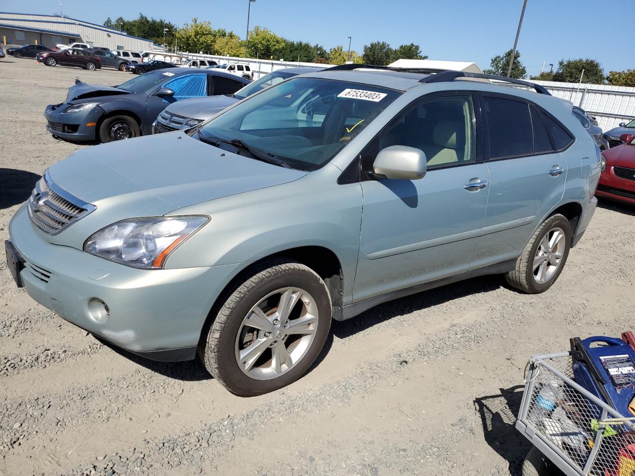 Image 1 of 2008 LEXUS RX 400H 2008 with VIN JTJGW31U882008750