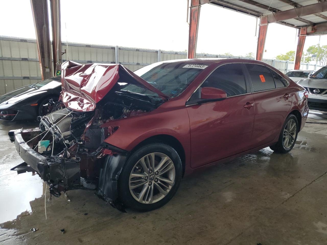 Image 1 of 2016 TOYOTA CAMRY LE 2016 with VIN 4T1BF1FK9GU593930