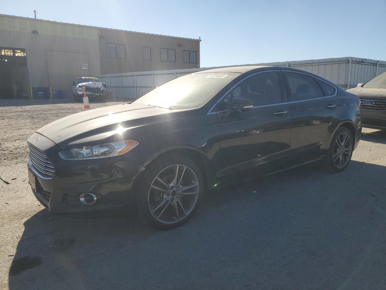Image 1 of 2014 FORD FUSION TITANIUM 2014 with VIN 3FA6P0D97ER364976