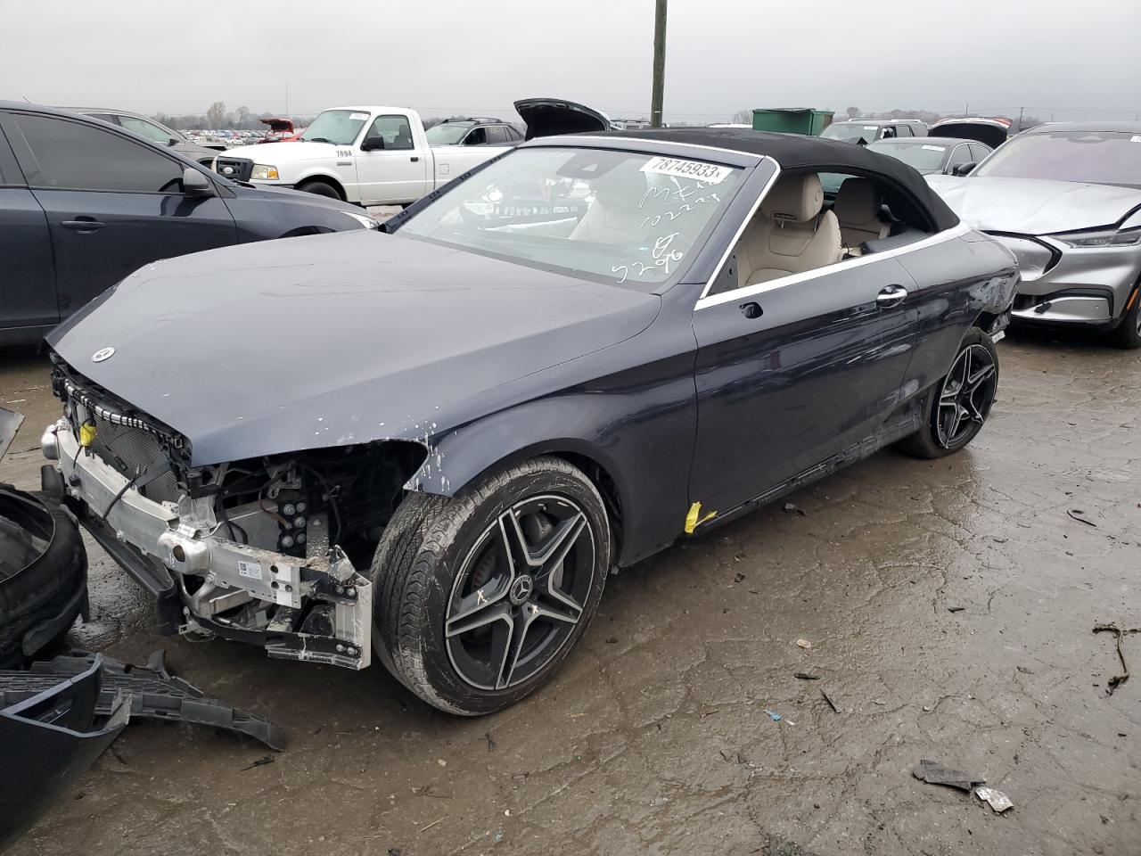 Image 1 of 2022 MERCEDES-BENZ C 300 2022 with VIN W1KWK8DB2NG115296