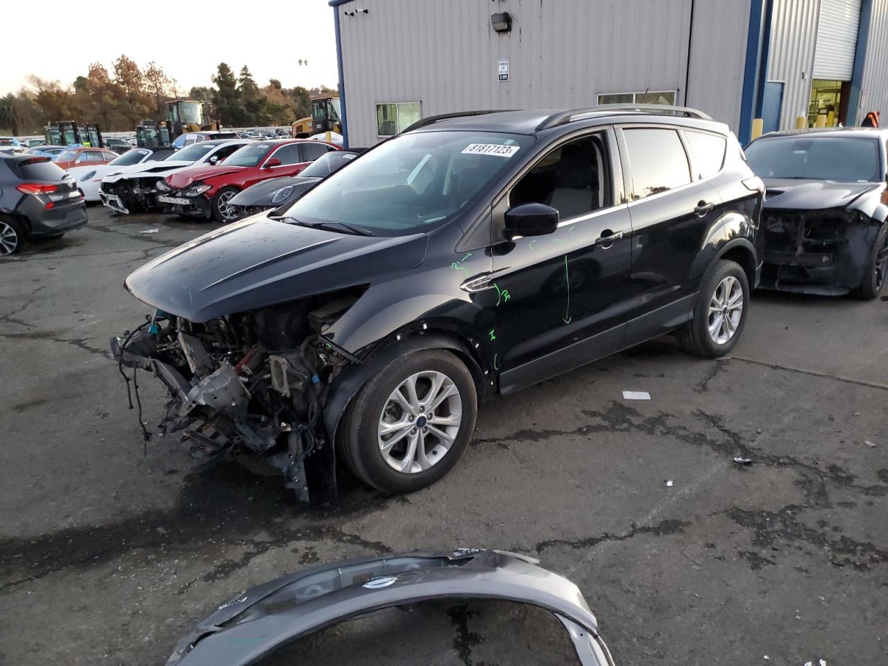 Изображение 1 2018 FORD ESCAPE SE 2018 с VIN 1FMCU9GD4JUB44834
