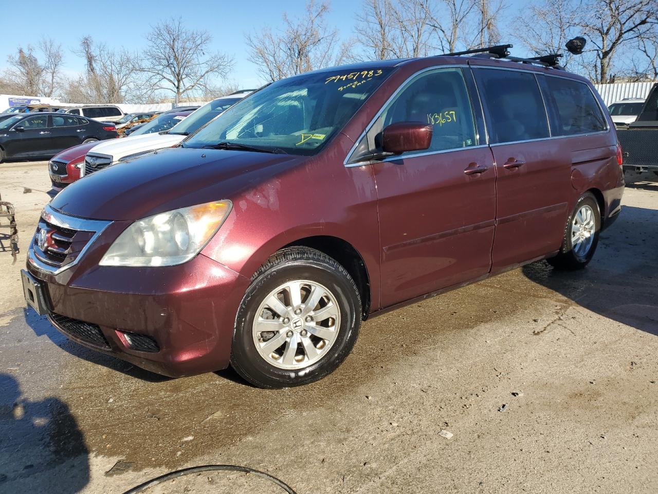 Image 1 of 2010 HONDA ODYSSEY EXL 2010 with VIN 5FNRL3H78AB005323