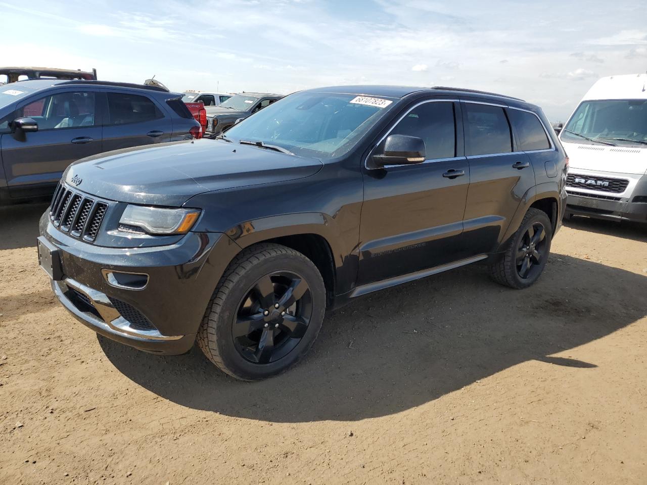 Obraz 1 z 2015 JEEP GRAND CHEROKEE OVERLAND 2015 z VIN 1C4RJFCT6FC150229