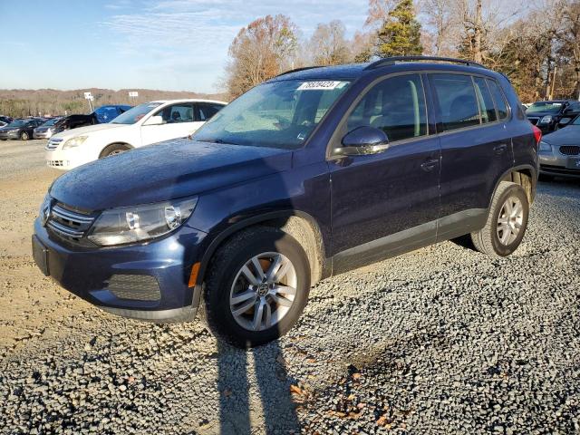 Image 1 of 2016 VOLKSWAGEN TIGUAN S 2016 with VIN WVGAV7AX4GW003559