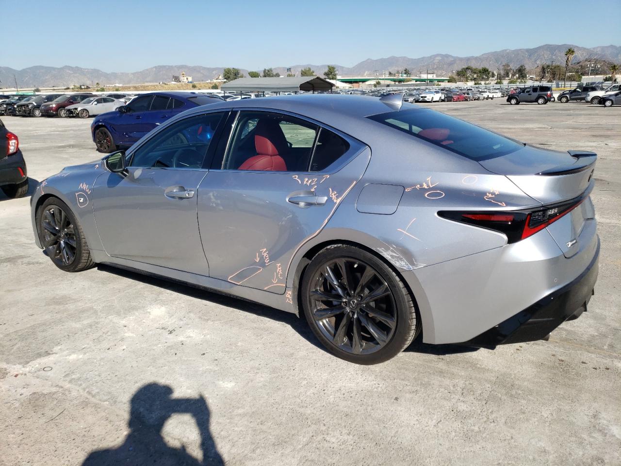 Image 2 of 2021 LEXUS IS 350 F-SPORT 2021 with VIN JTHGZ1B27M5043864