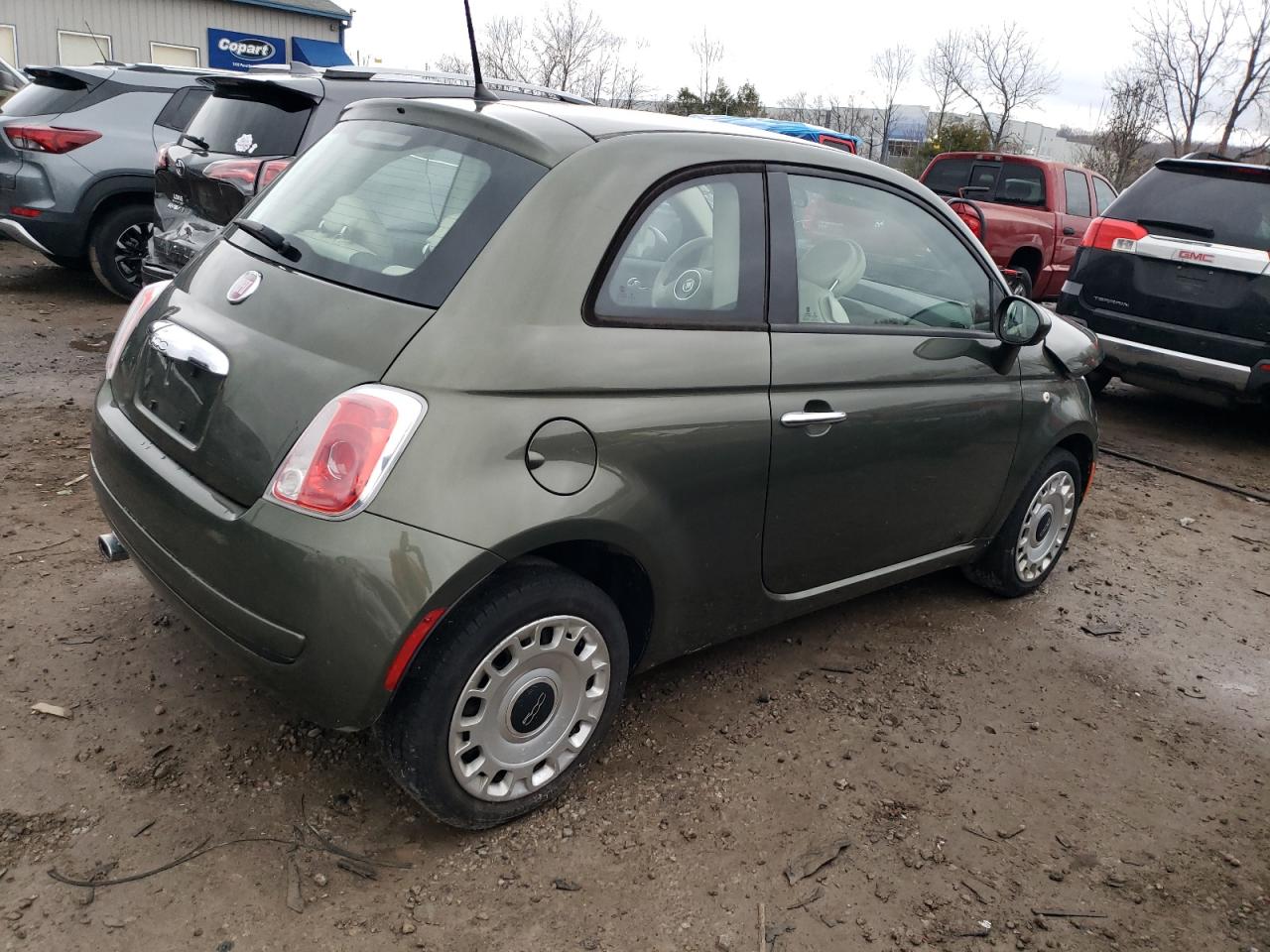Image 3 of 2015 FIAT 500 POP 2015 with VIN 3C3CFFAR2FT502407