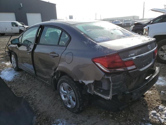 Image 2 of 2014 HONDA CIVIC LX 2014 with VIN 19XFB2F53EE219343