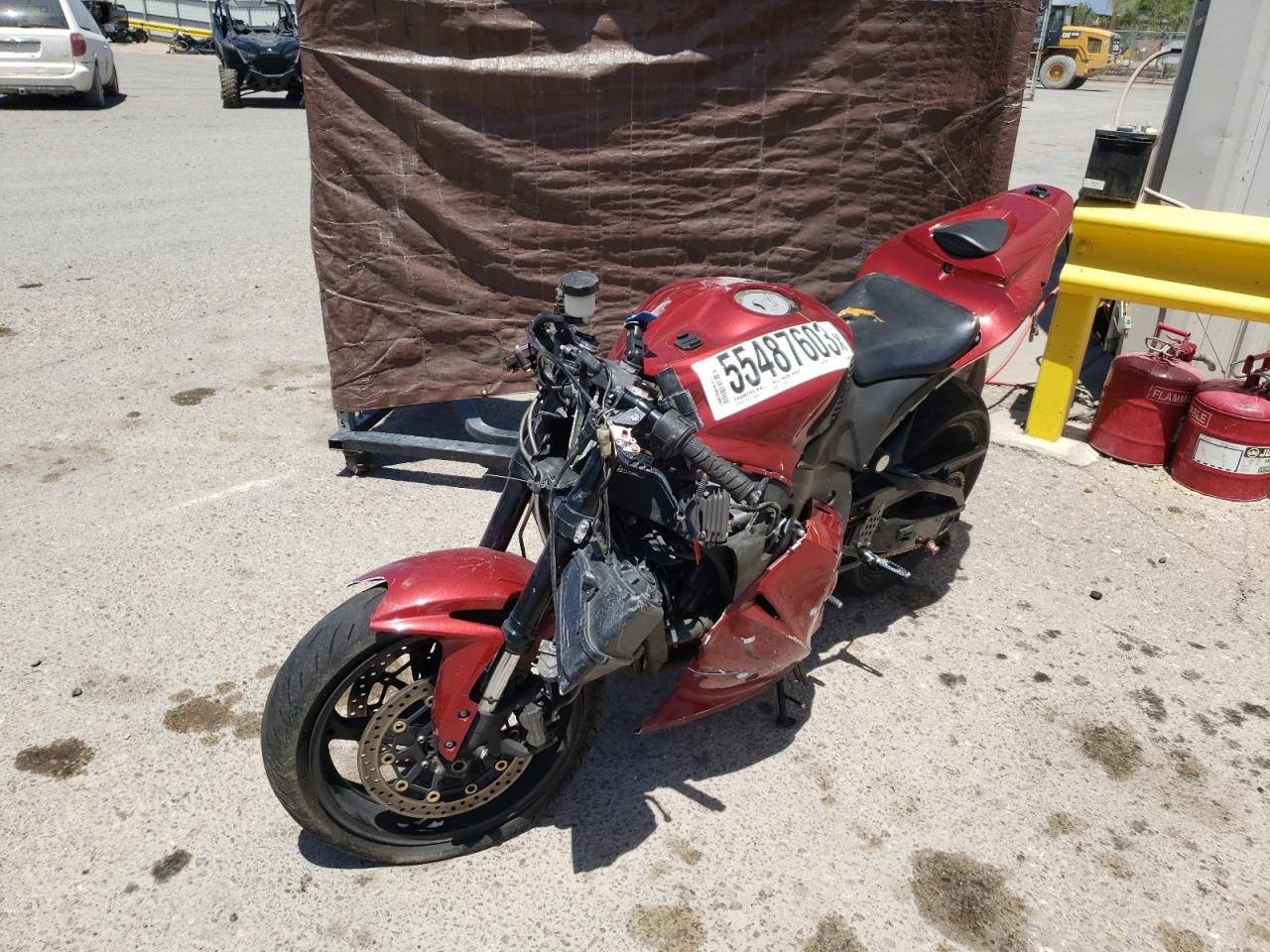 Изображение 2 2011 HONDA CBR600 RR 2011 с VIN JH2PC400XBK400076