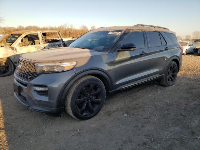 Image 1 of 2022 FORD EXPLORER ST 2022 with VIN 1FM5K8GC0NGB08904