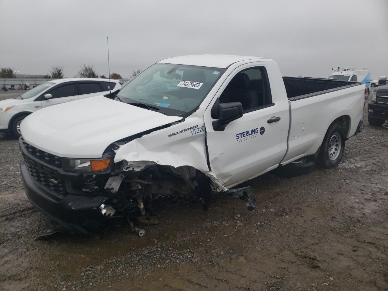 Изображение 1 2019 CHEVROLET SILVERADO C1500 2019 с VIN 3GCNWAEHXKG183656