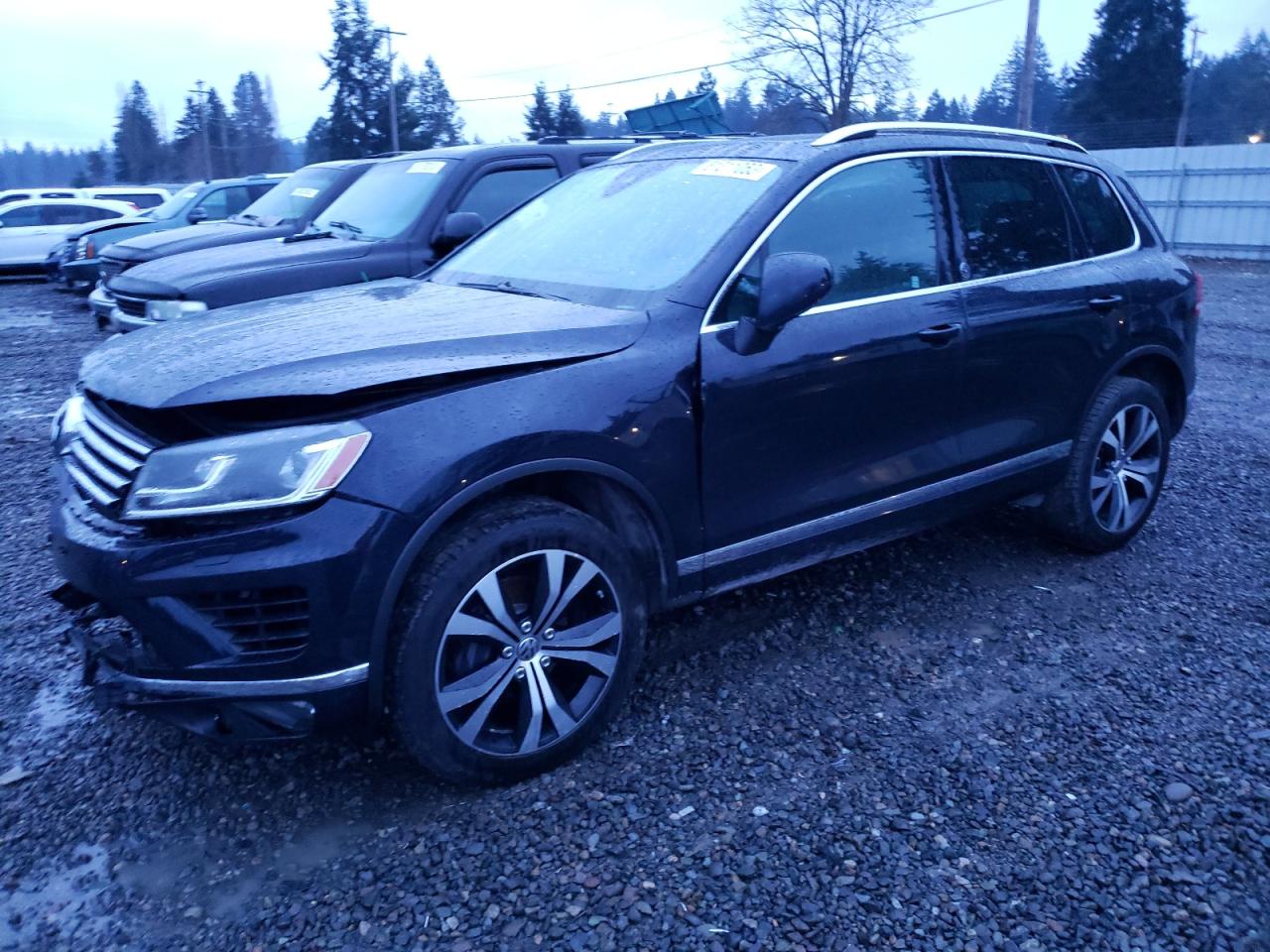 Image 1 of 2017 VOLKSWAGEN TOUAREG WOLFSBURG 2017 with VIN WVGRF7BPXHD003920