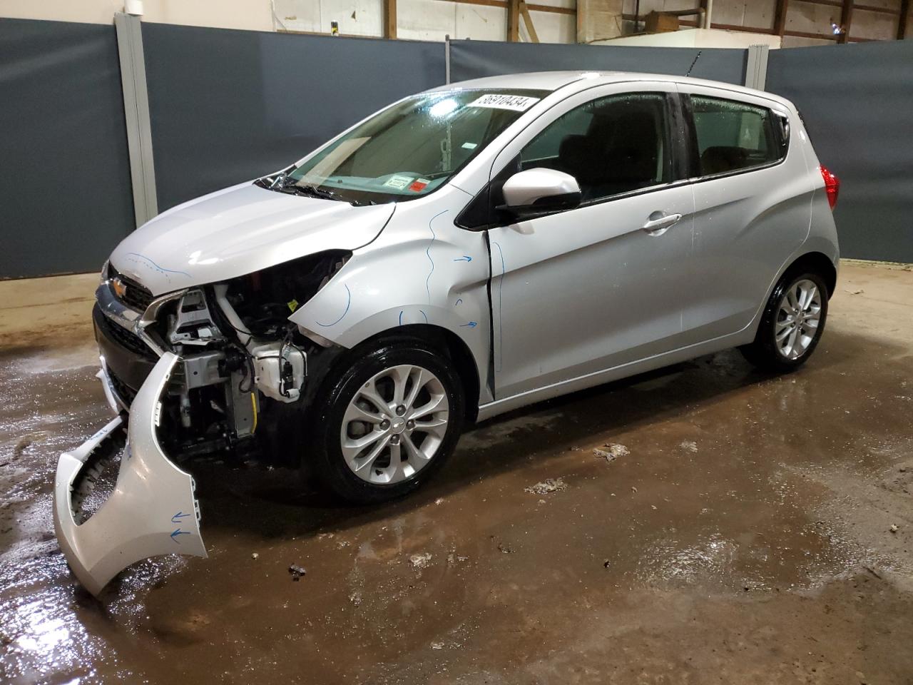 Image 1 of 2021 CHEVROLET SPARK 1LT 2021 with VIN KL8CD6SAXMC744843