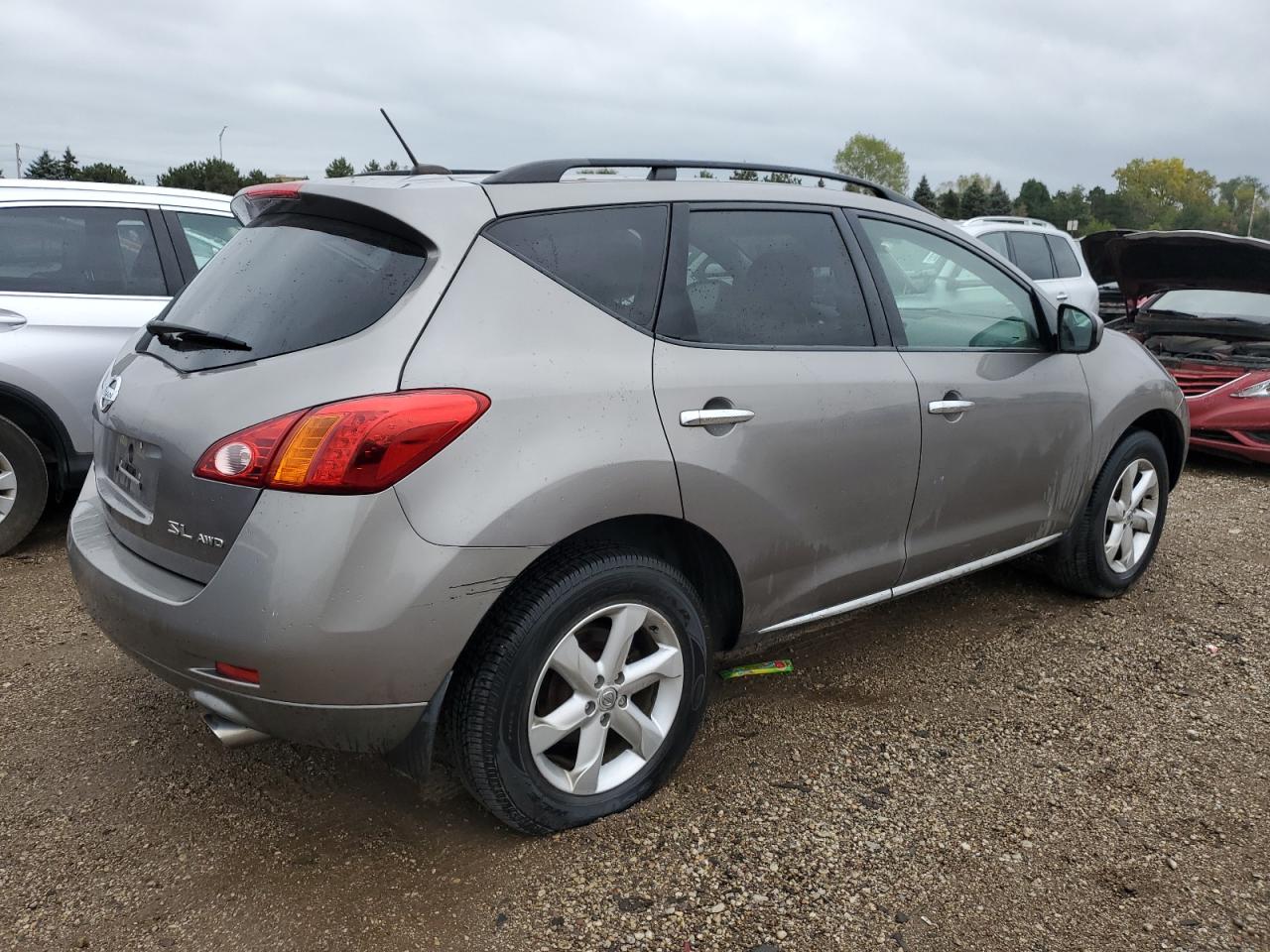 Obraz 3 z 2009 NISSAN MURANO S 2009 z VIN JN8AZ18W19W140906