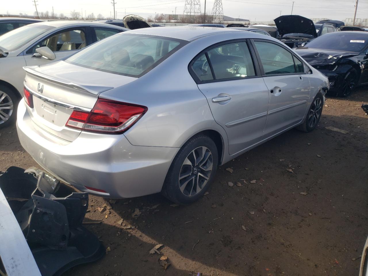 Image 3 of 2015 HONDA CIVIC EX 2015 with VIN 19XFB2F81FE034042