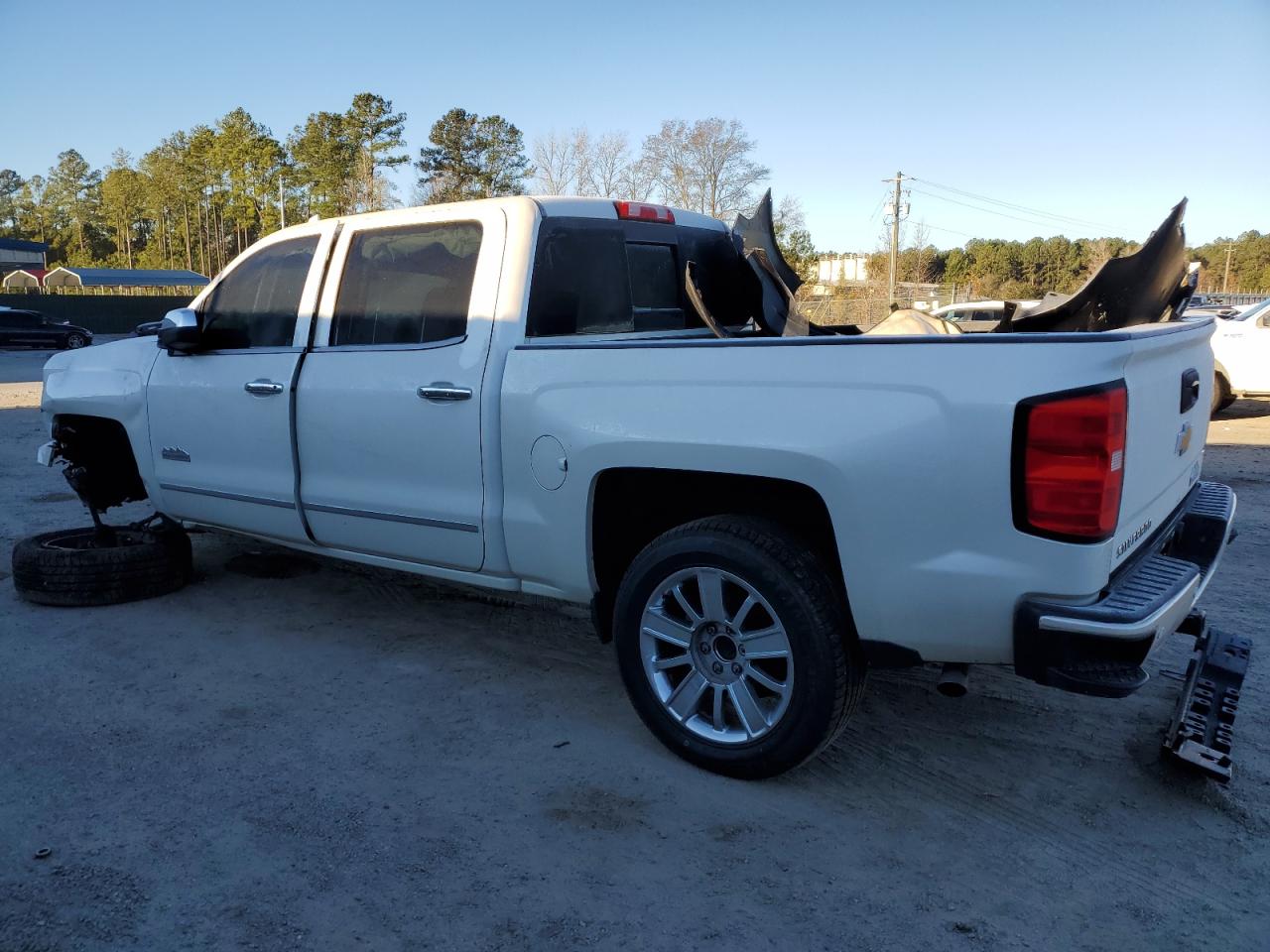 Изображение 2 2015 CHEVROLET SILVERADO K1500 HIGH COUNTRY 2015 с VIN 3GCUKTEC0FG245496