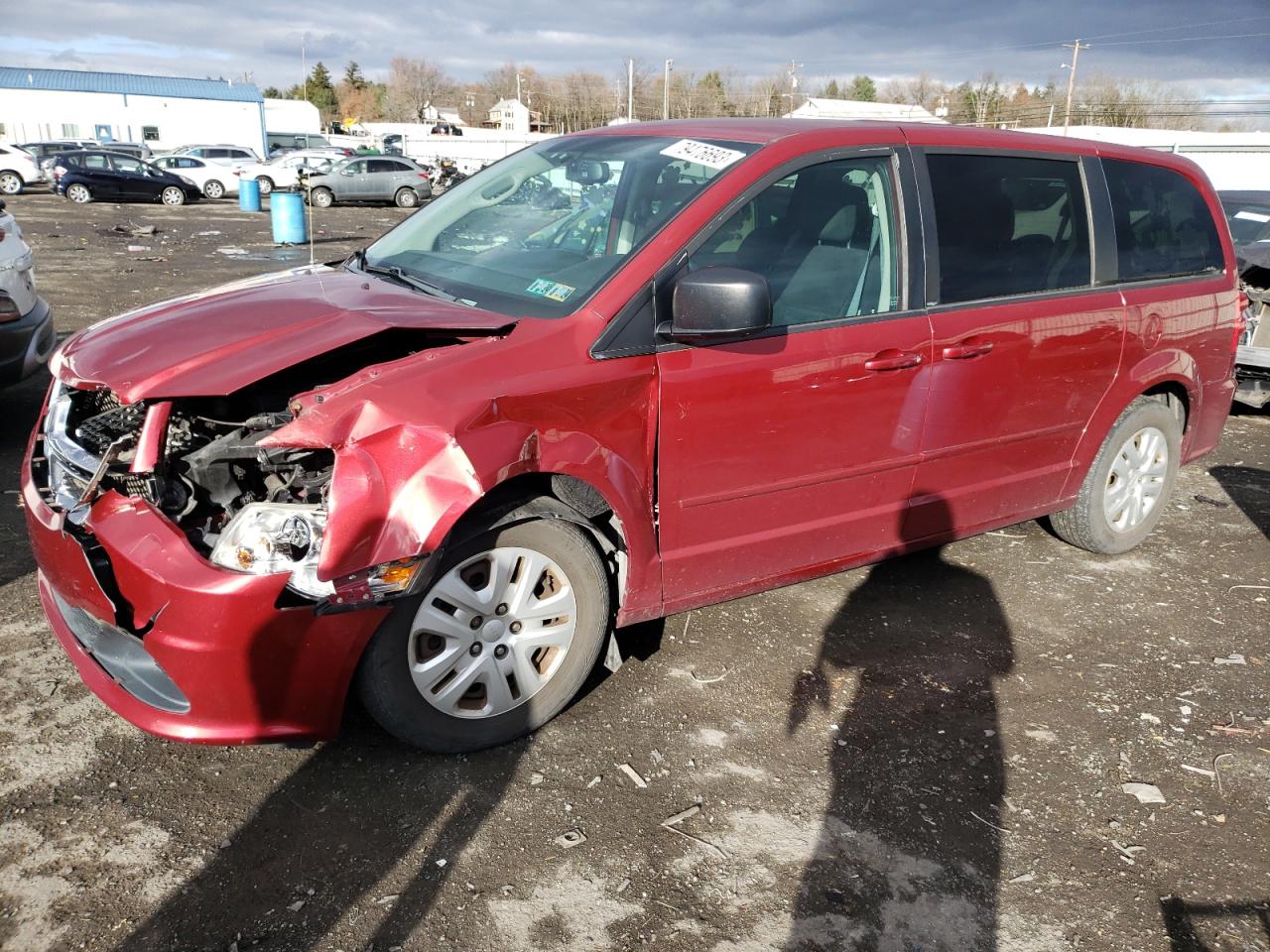 Obraz 1 z 2014 DODGE GRAND CARAVAN SE 2014 z VIN 2C4RDGBG7ER288014