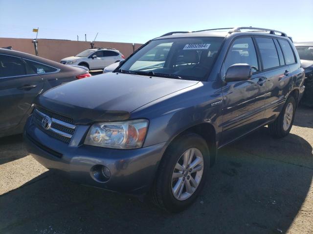 Изображение 1 2006 TOYOTA HIGHLANDER HYBRID 2006 с VIN JTEEW21A860029631