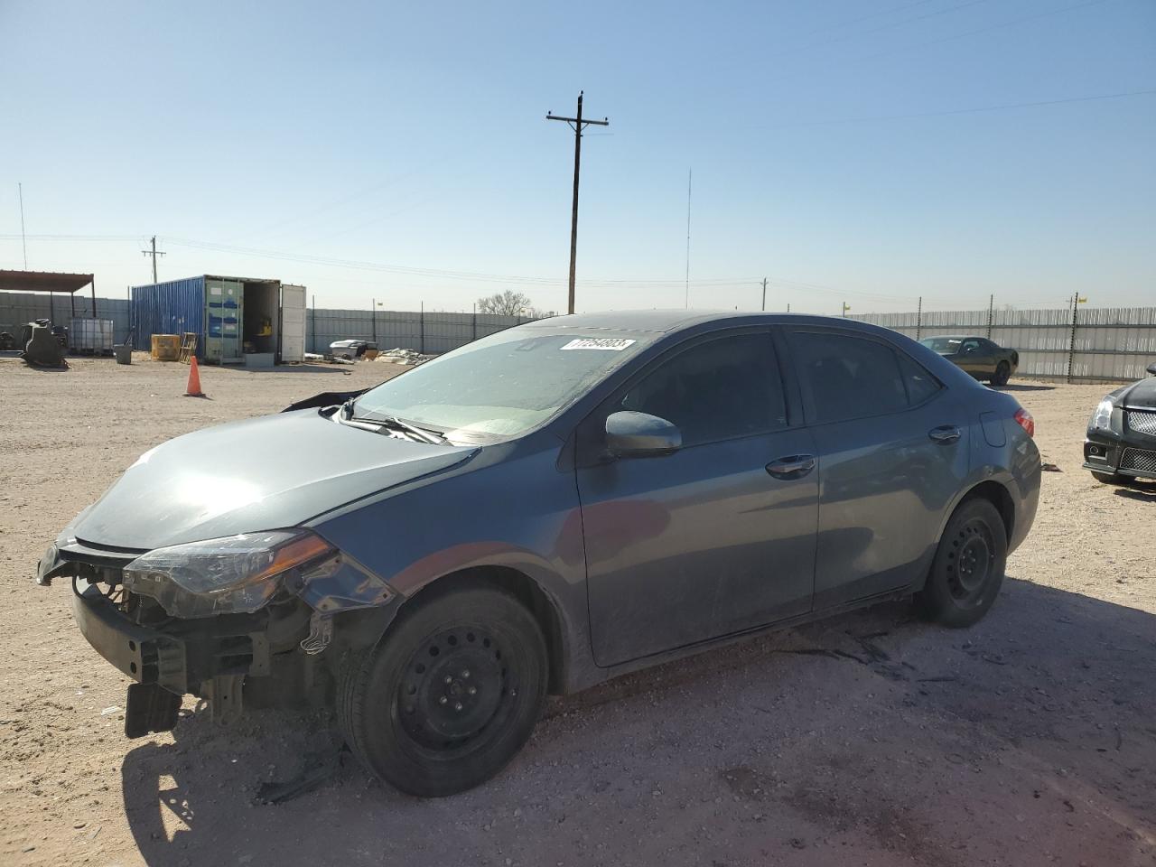 Изображение 1 2017 TOYOTA COROLLA L 2017 с VIN 5YFBURHE3HP580377