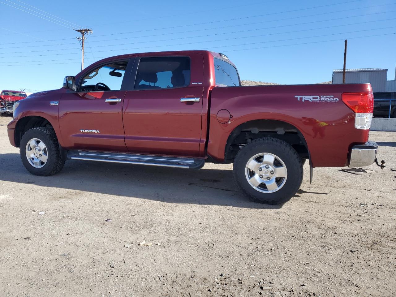 Image 2 of 2010 TOYOTA TUNDRA CREWMAX LIMITED 2010 with VIN 5TFHW5F16AX133823