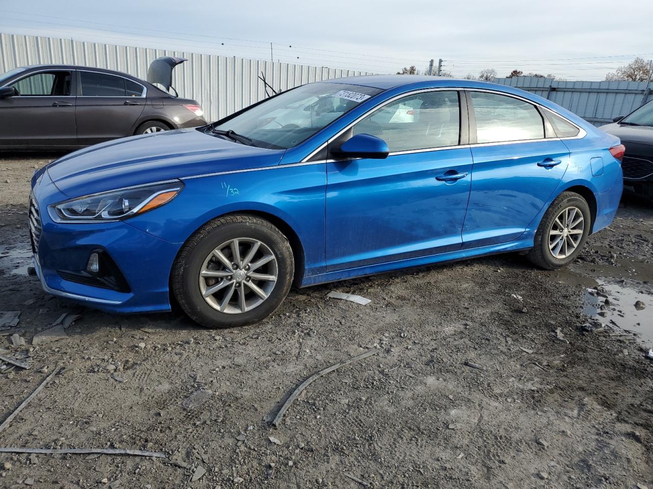 Image 1 of 2018 HYUNDAI SONATA SE 2018 with VIN 5NPE24AF8JH721973