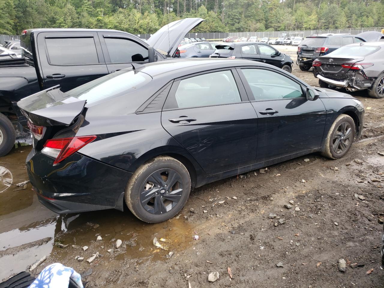 Изображение 3 2022 HYUNDAI ELANTRA SEL 2022 с VIN KMHLM4AG4NU355575