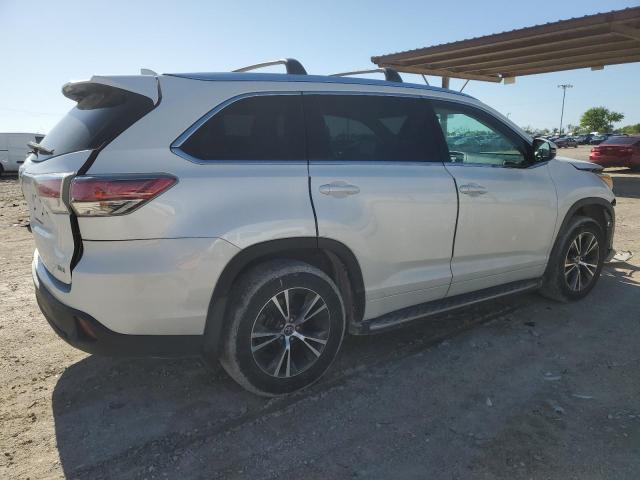 Image 3 of 2016 TOYOTA HIGHLANDER XLE 2016 with VIN 5TDKKRFHXGS160558