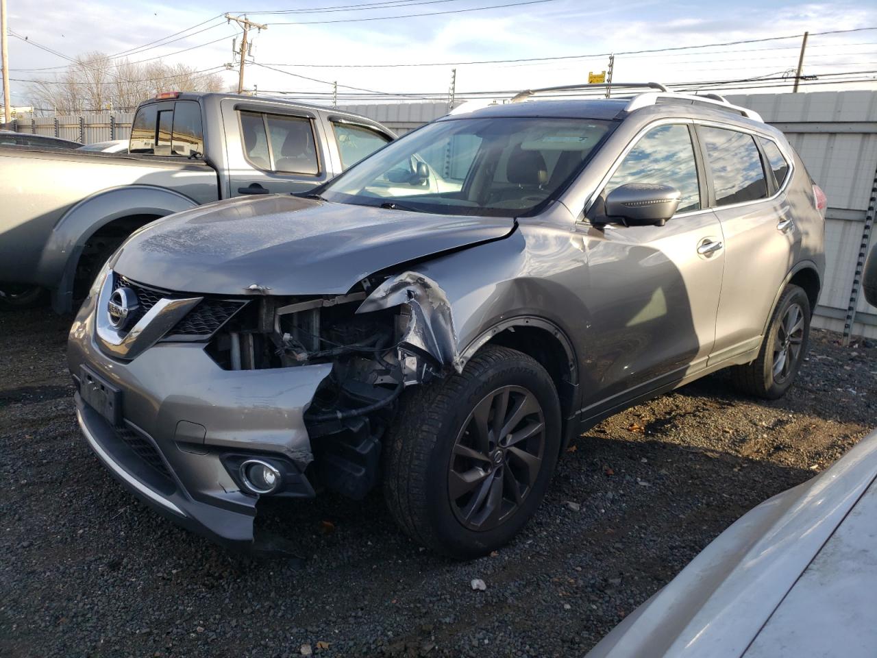 Image 1 of 2016 NISSAN ROGUE S 2016 with VIN KNMAT2MV0GP703659