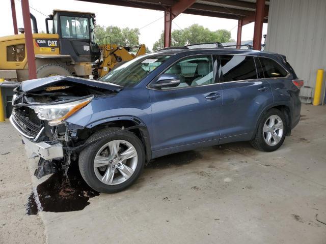 Image 1 of 2014 TOYOTA HIGHLANDER LIMITED 2014 with VIN 5TDDKRFH1ES054392