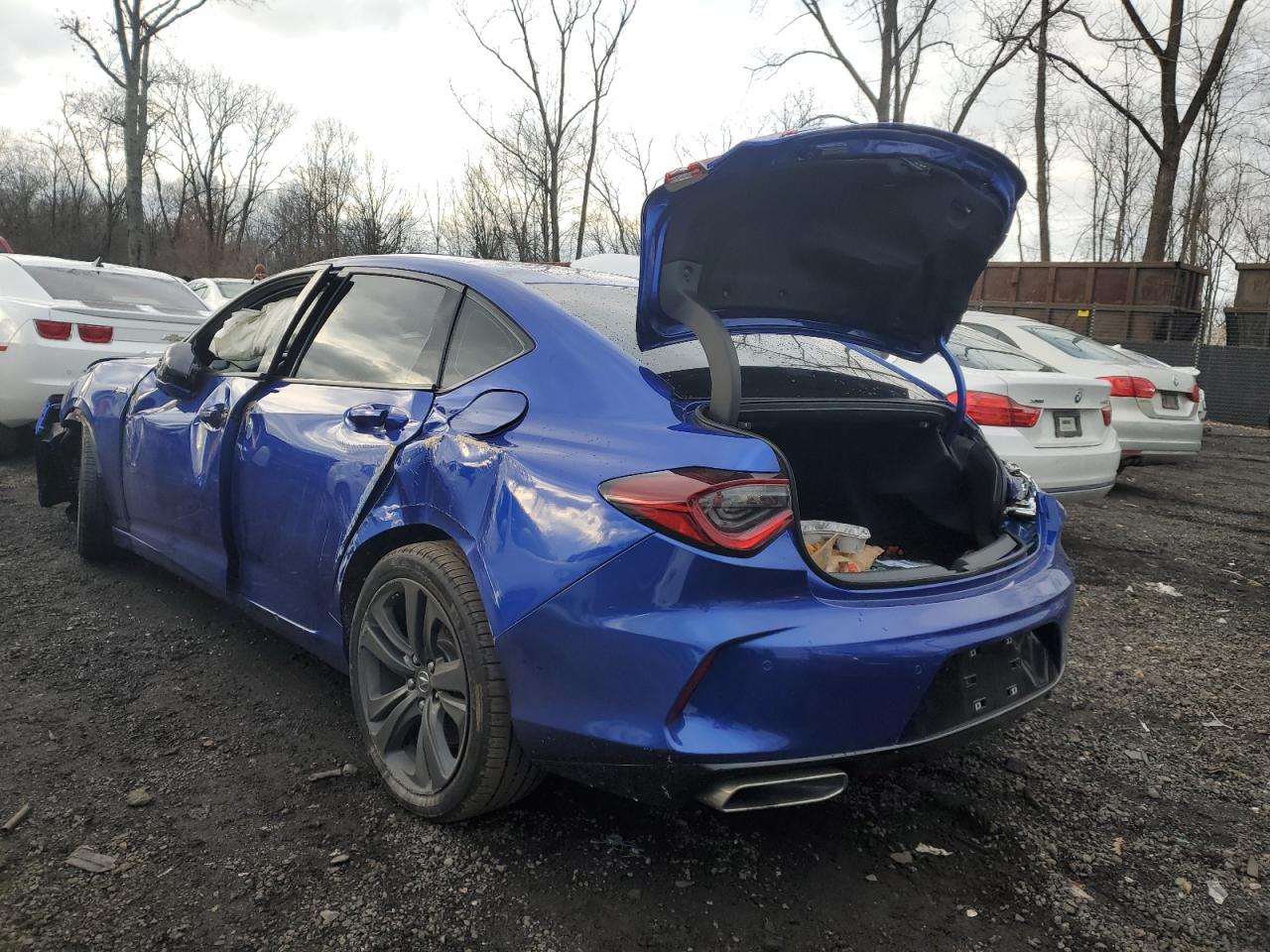 Image 2 of Acura Tlx Tech A 2021 with VIN 19UUB6F57MA000547