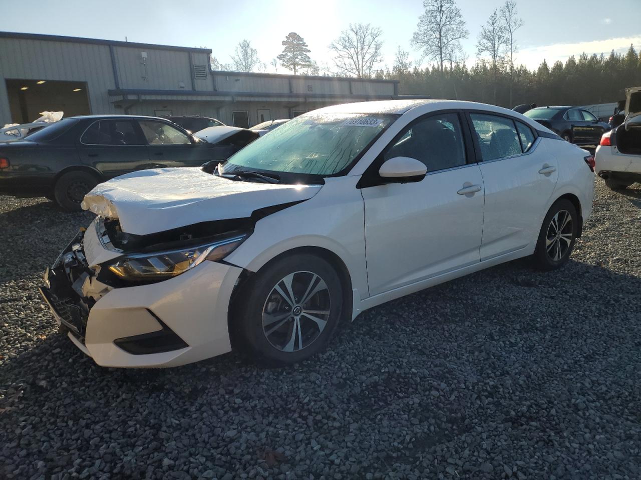 Image 1 of 2020 NISSAN SENTRA SV 2020 with VIN 3N1AB8CV2LY244489