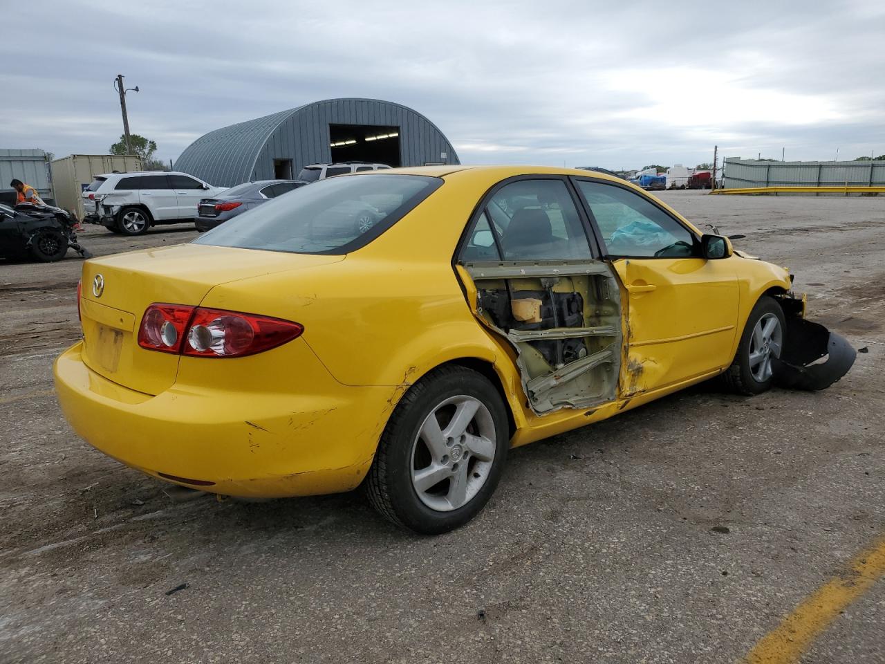 Image 3 of 2003 MAZDA 6 S 2003 with VIN 1YVFP80D235M03048