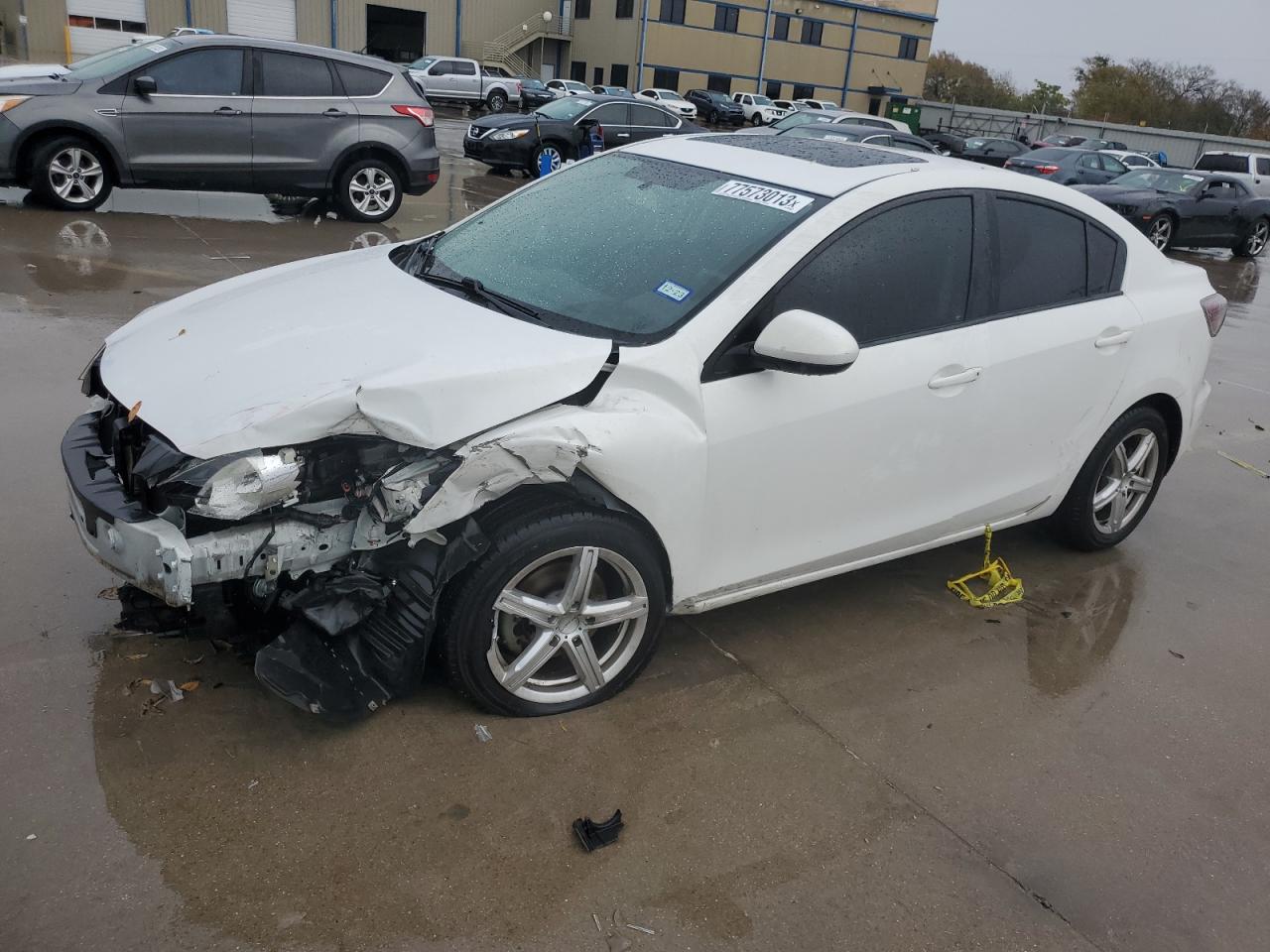 Image 1 of 2012 MAZDA 3 I 2012 with VIN JM1BL1V71C1694837
