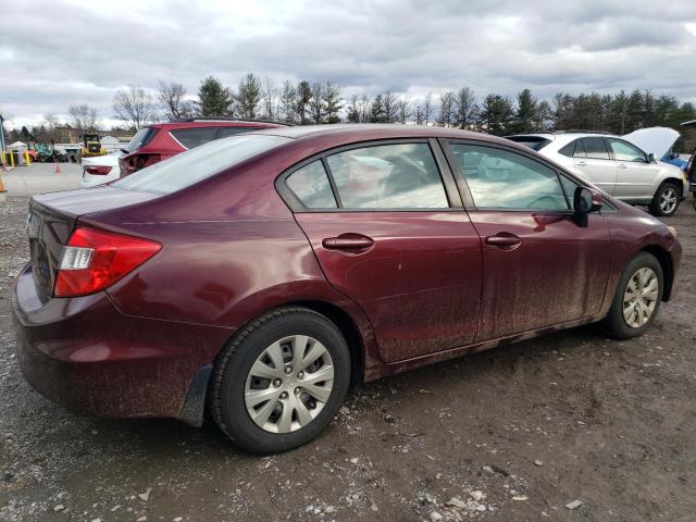 Image 3 of 2012 HONDA CIVIC LX 2012 with VIN 19XFB2F54CE031444