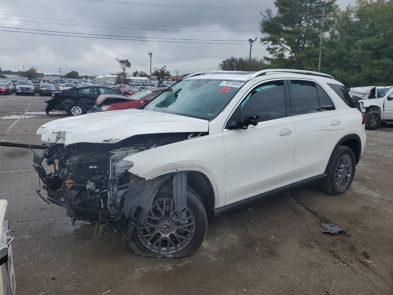 Image 1 of 2022 MERCEDES-BENZ GLE 350 4MATIC 2022 with VIN 4JGFB4KBXNA797767