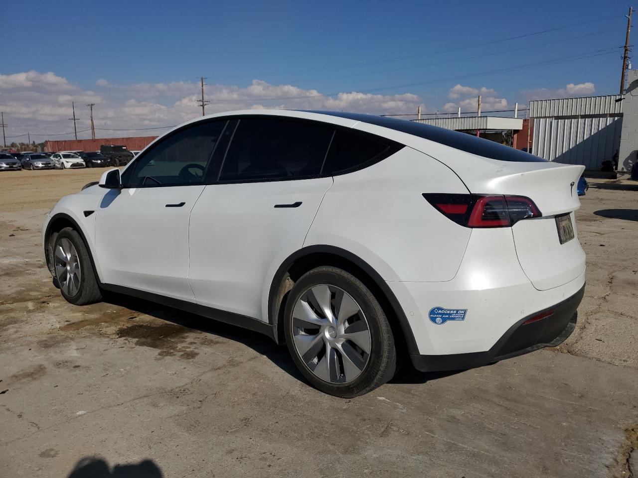 Image 2 of 2020 TESLA MODEL Y  2020 with VIN 5YJYGDEE9LF028315