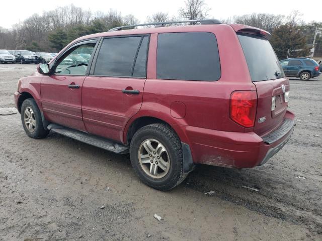 Image 2 of 2005 HONDA PILOT EXL 2005 with VIN 5FNYF18535B065909