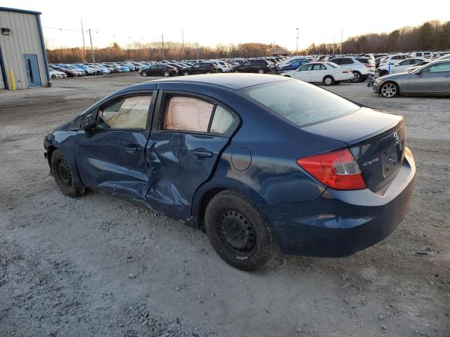 Image 2 of 2012 HONDA CIVIC LX 2012 with VIN 19XFB2F51CE344631