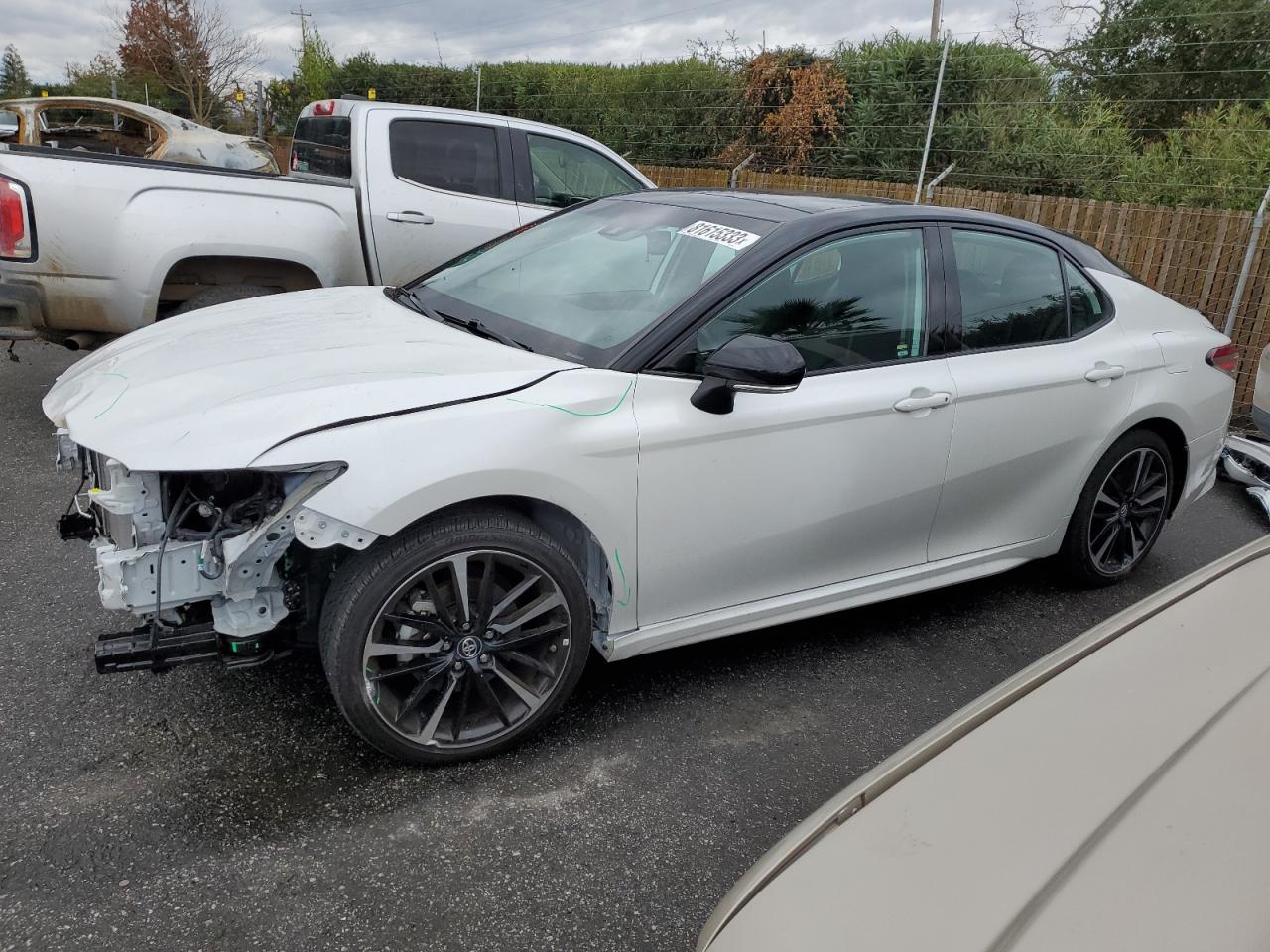 Изображение 1 2019 TOYOTA CAMRY XSE 2019 с VIN 4T1B61HK6KU172639