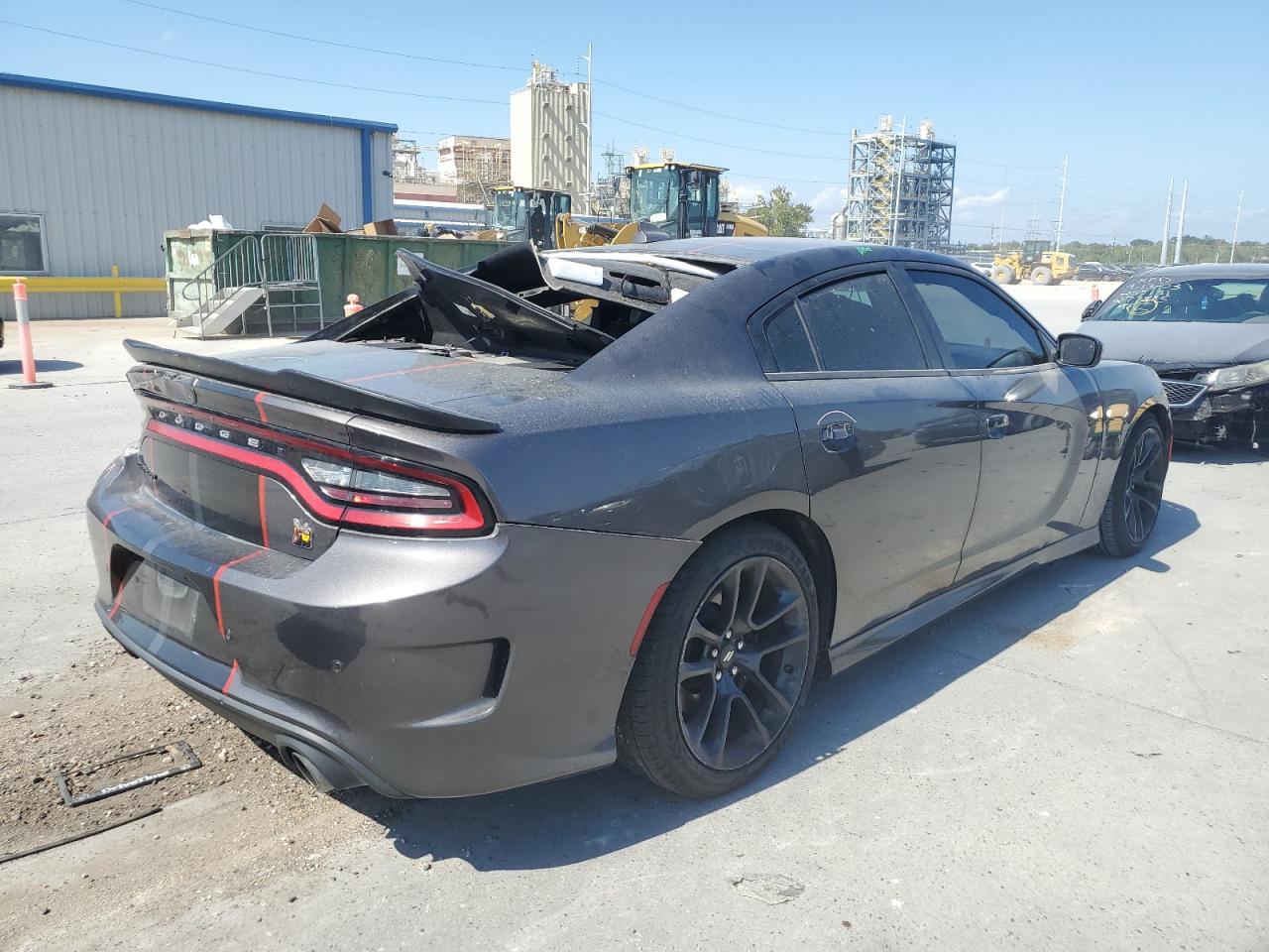 Image 3 of 2021 DODGE CHARGER SCAT PACK 2021 with VIN 2C3CDXGJ4MH612345