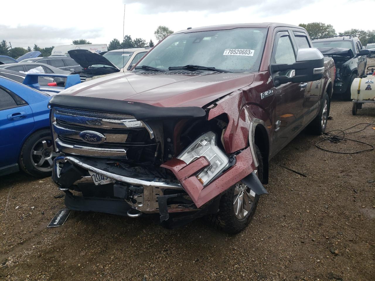 Obraz 1 z 2016 FORD F150 SUPERCREW 2016 z VIN 1FTEW1EG2GFD14868