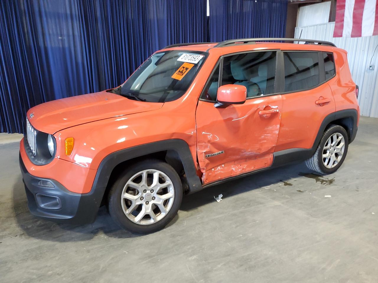Image 1 of 2018 JEEP RENEGADE LATITUDE 2018 with VIN ZACCJABBXJPH33344
