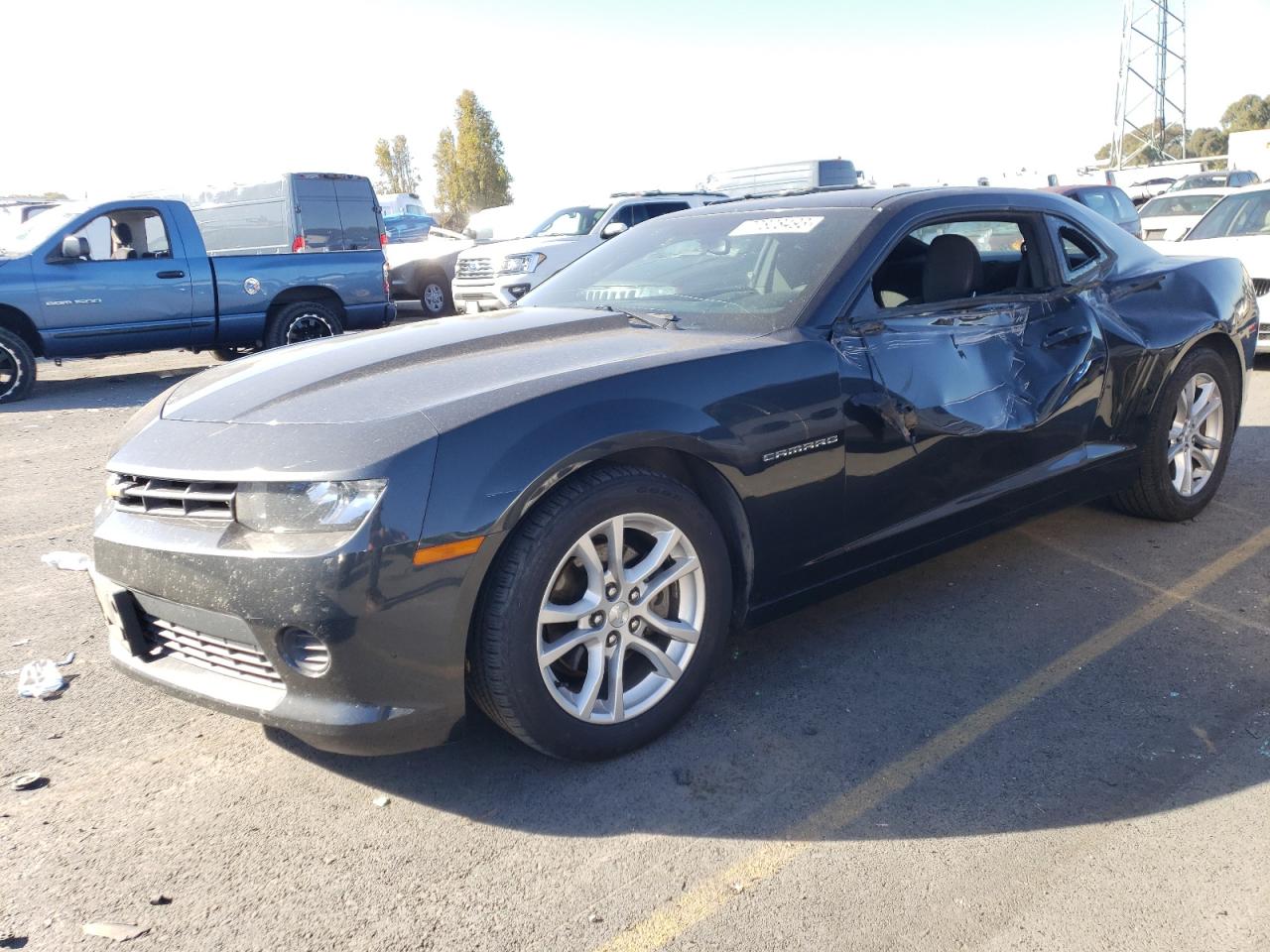Image 1 of 2014 CHEVROLET CAMARO LS 2014 with VIN 2G1FE1E3XE9208820