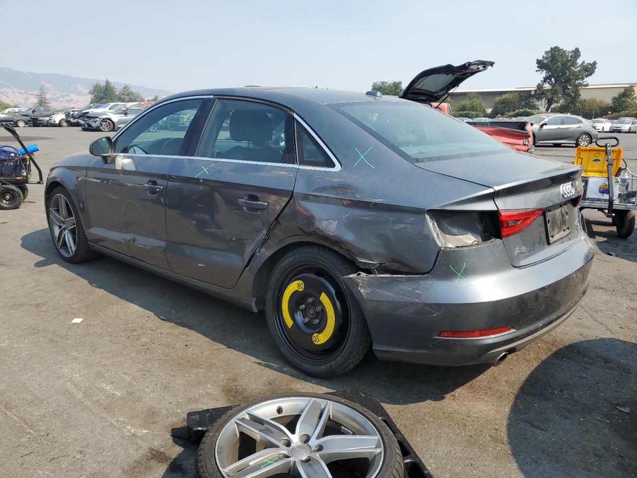 Image 2 of 2015 AUDI A3 PREMIUM PLUS 2015 with VIN WAUEFGFF4F1066950