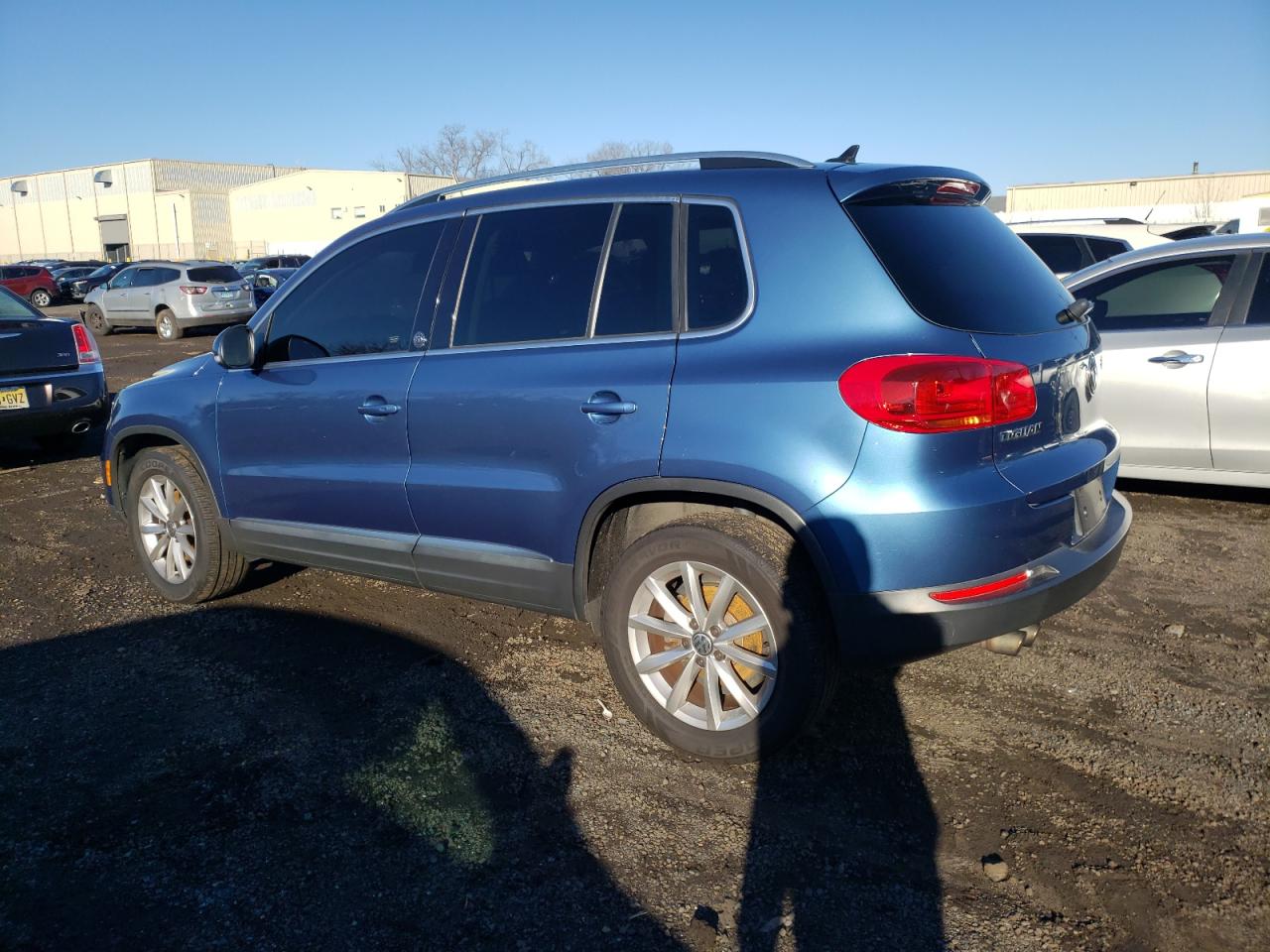 Image 2 of 2017 VOLKSWAGEN TIGUAN WOLFSBURG 2017 with VIN WVGSV7AX6HW505754