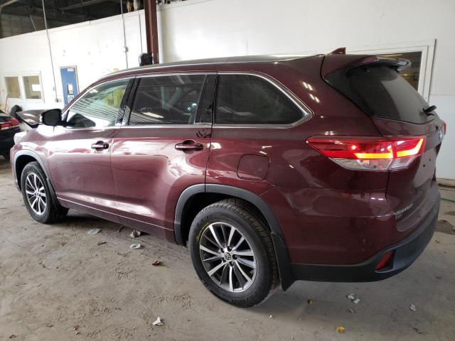 Image 2 of 2017 TOYOTA HIGHLANDER SE 2017 with VIN 5TDJZRFH6HS460963